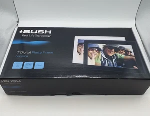Bush 7" Digital Photo Frame DPF870B - 16:9 - Black - H04 - Picture 1 of 7