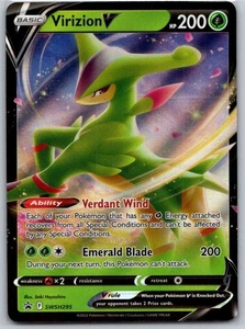 Virizion V - SWSH295 SWSH: Sword & Shield Promo Cards NM - Picture 1 of 2