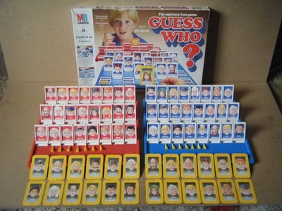 Vintage "GUESS WHO" The Mystery Face Game. By MB Games 1987. Complete. - Image 1 of 4