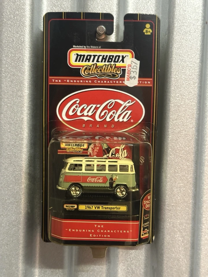 Coca-Cola Matchbox Collectibles Seaplane with Stackable Display