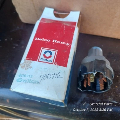 Delco Remy D1406A 1116712 Ignition Switch Dash Mount - Image 1 of 4