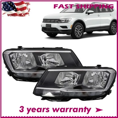 Juego de montaje de faros LED DRL para Volkswagen Tiguan 2018-2021 Foto 1 de 4