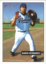 2005 (PADRES) Bowman Heritage #127 Ramon Hernandez