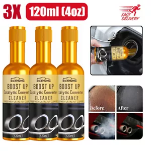 3PCS Auto Catalytic Converter Cleaner Engine Cleaner Booster For Petrol Diesel - Picture 1 of 12