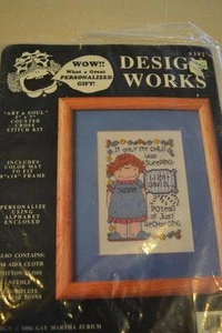Counted Cross Stitch Embroidery Kit: Design Works #9392 "Sleep" FREEPOST IN AUST - Picture 1 of 1