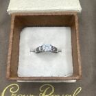 1 Ct Hearts And Arrows Real Moissanite Size 6 Sterling Silver Ring