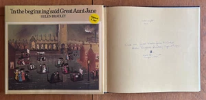 HELEN BRADLEY SIGNED In The Beginning Said Great Aunt Jane 1975 1st Ed HB DJ - Picture 1 of 4