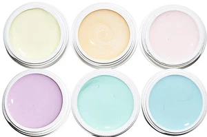 6er pastell Set mit je 5ml LED und UV härtend High Qualitiy - Bild 1 von 1