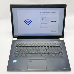 Toshiba Tecra X40-E Laptop Intel i5 8350U 1.70GHZ 14" FHD 8GB 256GB Windows 11 - Picture 1 of 8
