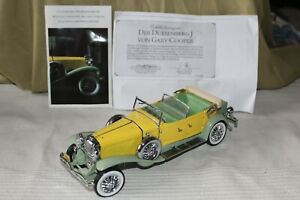 Franklin Mint - Duesenberg J. Derham Gary Cooper 1930 - Precision Models