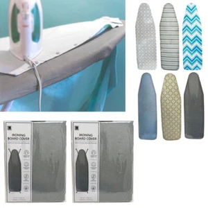 2 X Ironing Board Cover Pad Scorch Heat Resistant Silicone Coated Standard 54" - Picture 1 of 1
