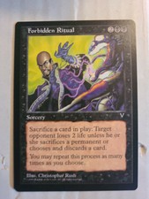 MTG Forbidden Ritual Visions Regular Rare