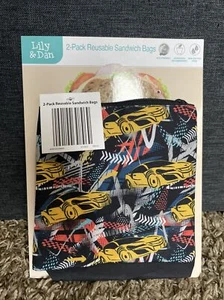 Lily & Dan 2 Pack Reusable Sandwich Bags - Picture 1 of 2