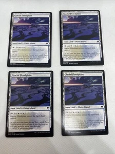 MTG 4x Glacial Floodplain Kaldheim Regular LP REGULAR - Picture 1 of 2