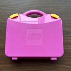 LEGO Pink Travel Carrying Case Box Storage Container Dividers 2012 Suitcase
