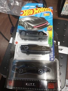 Hot Wheels K.I.T.T. Retro Entertainment, HW Screen Time 10/10, K.I.T.T. Concept  - Picture 1 of 9