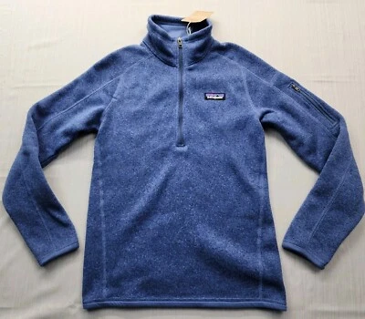 NEW Patagonia Better Sweater Fleece 1/4 Zip Pullover Jacket Women's Extra Small - Image 1 of 4