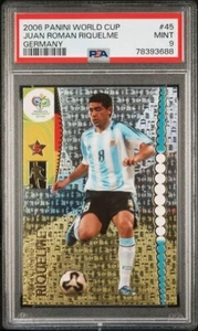 2006 Panini World Cup Germany 45 Juan Roman Riquelme PSA9 - Picture 1 of 1