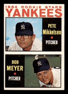 1964 Topps Baseball #488 Yankees Rookies EX/MT *d3