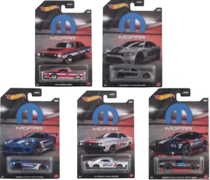 Hot Wheels 2022 Dodge MOPAR Walmart Exclusive Complete Set of 5 Cars SHIP TODAY - Picture 1 of 1