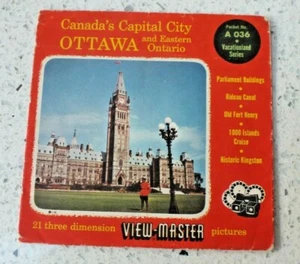 OTTAWA AND EASTERN ONTARIO VIEWMASTER PACKET ONLY FOR SET A036 NO REELS    X356 - Picture 1 of 2