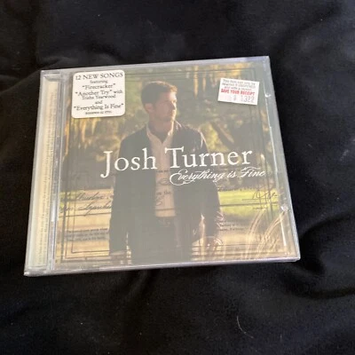 Josh Turner - Everything Is Fine CD NEW Foto 1 de 2