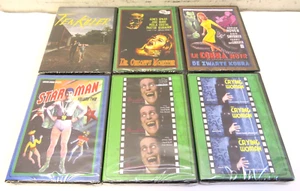 SINISTER CINEMA DVD  CLASSIC Mystery HORROR Ten Killer Star Man Orloffs Monster - Imagen 1 de 15