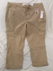 Ladies "Sonoma" Size 12, Travertine(Beige), Mid Rise, Drawstring/Button, Capris - Picture 1 of 3