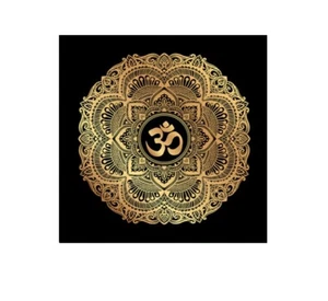 Cuadro mandala oro lienzo mural decoración Buda tailandés impresión artística vers. Talla - Imagen 1 de 6