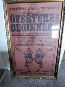 Very Rare - Vintage Original 1971 ‘Overture & Beginners’ theatre production - Picture 1 of 1