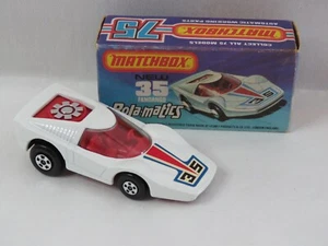 1975 Lesney Matchbox Superfast Rola-matics #35 Fandango con scatola originale Inghilterra - Foto 1 di 10