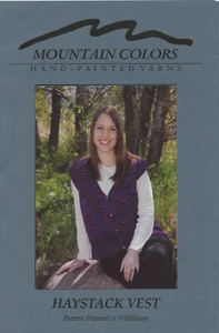 Mountain Colors Knitting Pattern - Haystack Vest - 34"-46" - Pattern Only - Picture 1 of 2