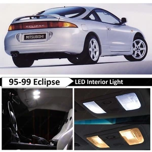 Kit de equipamiento de luces LED interiores Mitsubishi Eclipse 1995-1999 blanco - Imagen 1 de 8