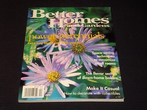 1998 APRIL BETTER HOMES & GARDENS MAGAZINE - POWER PERENNIALS COVER - E 2662 - Picture 1 of 2
