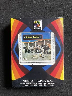 Antonio Aguilar 8-track 1975 Musart 1975 New Sealed Rancheras Latin Mexican - Image 1 of 3