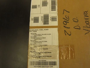 Dell KIT RAIL RACK V-RAIL PE 2850 PN# 0H2846 Rev A00 - Picture 1 of 5