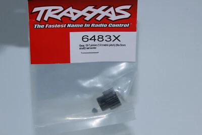 Traxxas TRX 6483 X Motorritzel 13 Zähne 1.0 Modul extra hart f. 5mm  Sledge NEU - Bild 1 von 4