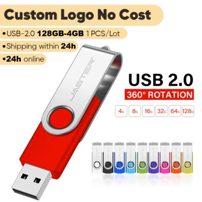 JASTER Memory Stick USB Flash Pen Drive 32/64/128/256/512GB 1TB/2TB Wholesale Prices