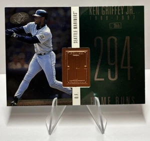 KEN GRIFFEY JR 1998 SPX POWER PASSION CARD#2 SAMPLE SEATTLE MARINERS HOF MVP - Picture 1 of 2