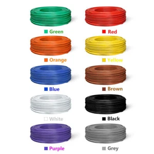 Strand Wire PVC / Tinned CopperUL1571 Flexible Electrical Wire Cable Hookup - Picture 1 of 12