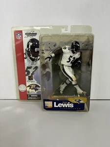 McFarlane Baltimore Ravens Ray Lewis NFL Series 5 Debut White Jersey Sealed - Picture 1 of 4