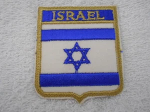 BANDIERA ISRAELE PAESE NUOVO NOME ETICHETTA PATCH - Foto 1 di 1
