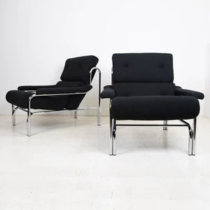 Mid Century Pieff Alpha Armchair New Boucle Upholstery - Picture 1 of 15