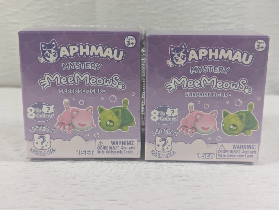 Aphmau MeeMeows Mystery Vinyl Figure Litter 4 Under the Sea