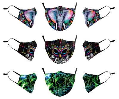 Adjustable Reusable Elephant/Owl/Ghost Mouth Masks Mouth Protective 3D Facemasks - Image 1 of 4