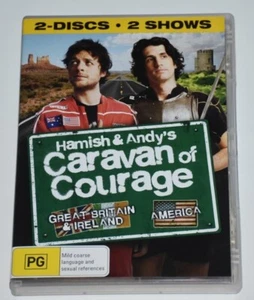 Hamish & Andy's Caravan Of Courage 2 DISCS 2 SHOWS DVD Very Good Condition - Picture 1 of 4