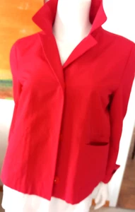 HERNO - Blazer - Sommer Jacke - 38 - Rot - wie NEU! - KULT DESIGN ! EDEL ! - Bild 1 von 22