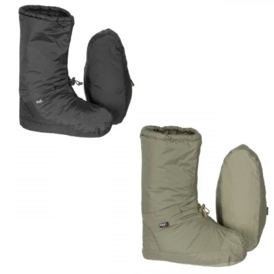 Biwakschuhe Polar winddicht Thermo Hüttenschuhe Boots Stiefel Überziehschuhe - Bild 1 von 4