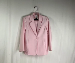 Liz Baker Women's Pink Blazer and Skirt Set - Size 6P - Picture 1 of 7