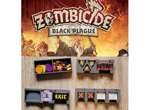 Rangement insert organiseur pour le jeu zombicide Black Plague - Photo 1/3